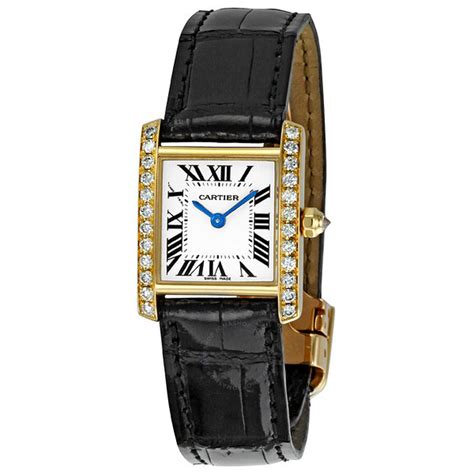 cartier tank francaise diamond watch